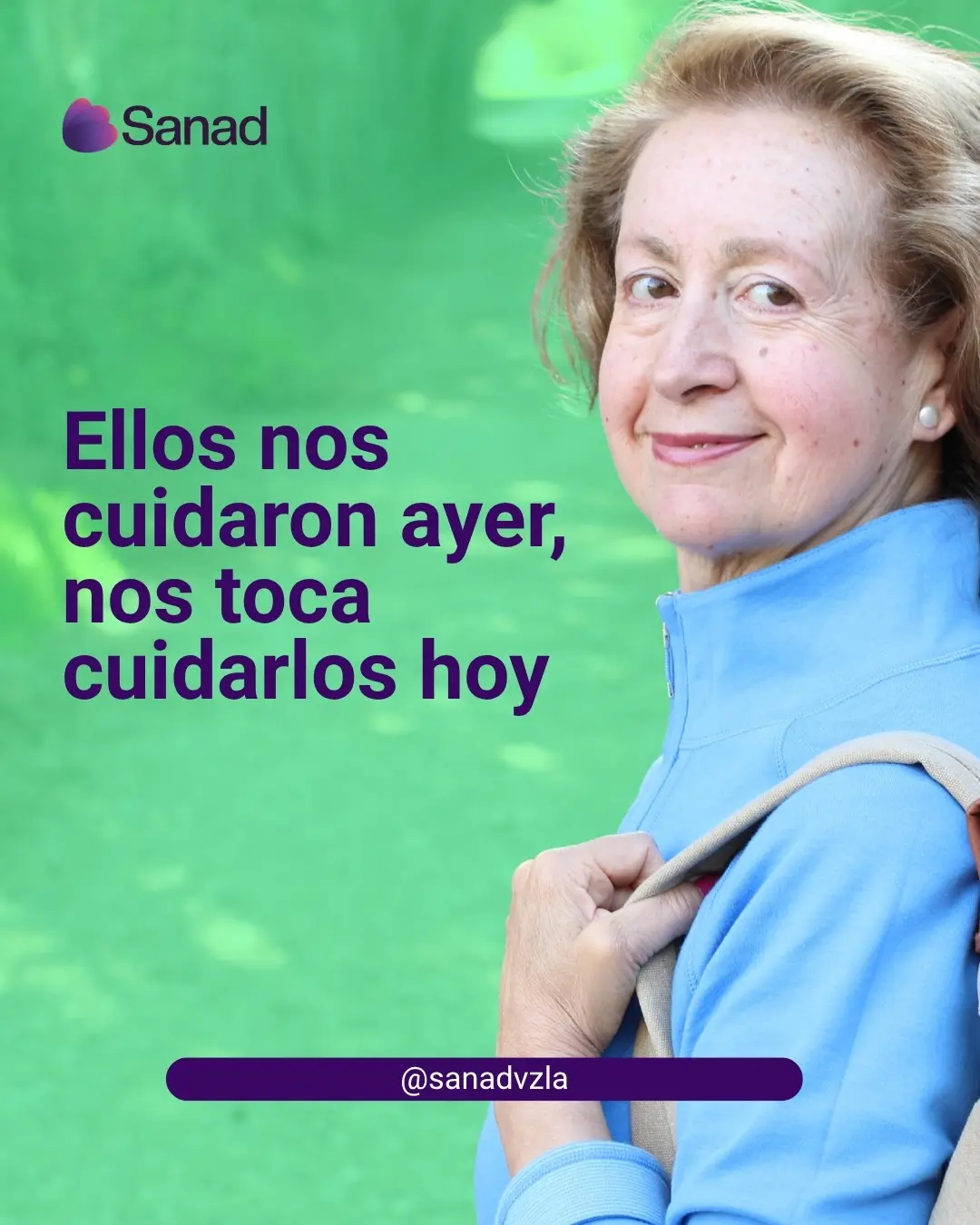 Publicación: ellos nos cuidaron ayer, nos toca cuidarlos hoy, ver en Instagram